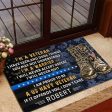 Veteran door mat with your name - I am proud Navy Fashion