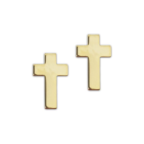 U.S. Army Chaplain Christian Gold Sta-Brite® Pin-on (Pair) Online