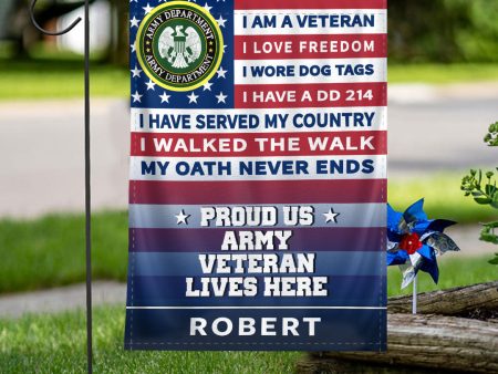 Veteran Flag - Pride on Sale