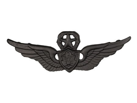 U.S. Army Aircrew Master STA-BRITE® BLACK Metal Pin-on Badge Cheap