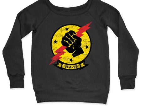 VFA-25 Fist of the Fleet Women s Sweatshirt For Discount