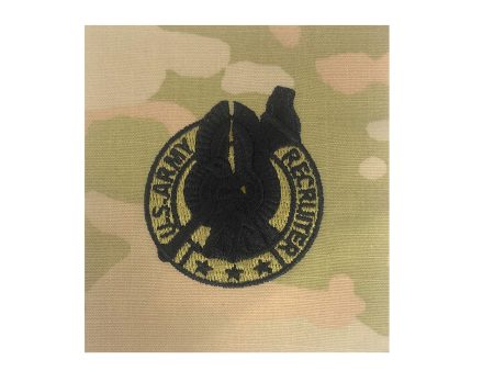 U.S. Army Recruiting   Recruiter (Basic) OCP Sew-on Badge Sale