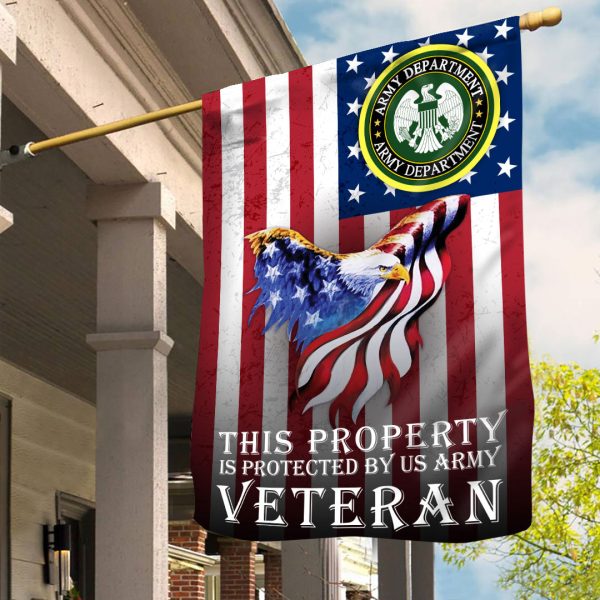 Veteran Flag - Protected For Cheap