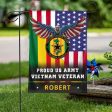 Personalized Flag for Vietnam Veteran - Flag And Eagle Fashion