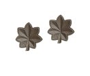 U.S. Army O4 Major STA-BRITE® Brown Metal Pin-on Rank Supply