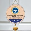 Door sign - Visitors must be approved Air force Online Sale