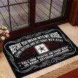 Veteran door mat - You are on your way Army Discount