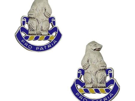 U.S. Army 31st Infantry Regiment Unit Crest (Pair) Hot on Sale