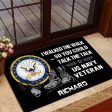 Personalized door mat with your name - Thorny path Fashion