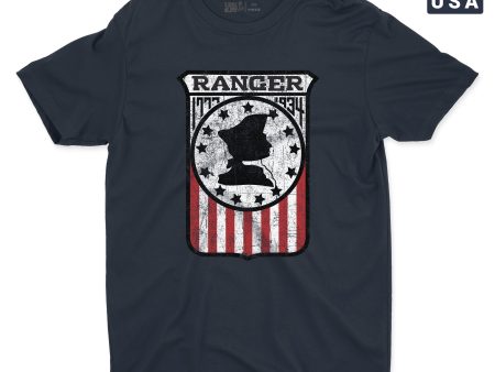 Vintage USS Ranger Men s T-Shirt Fashion