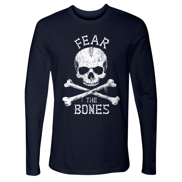 FEAR THE BONES Men s Longsleeve T-Shirt Cheap