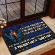 Veteran door mat with your name - Unbroken Veteran Air Force Fashion