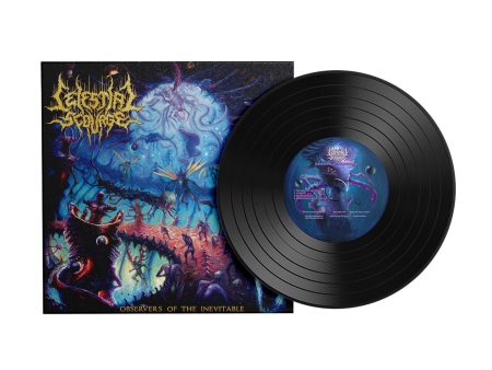 Celestial Scourge  Observers of The Inevitable  - LP black (preorder) on Sale