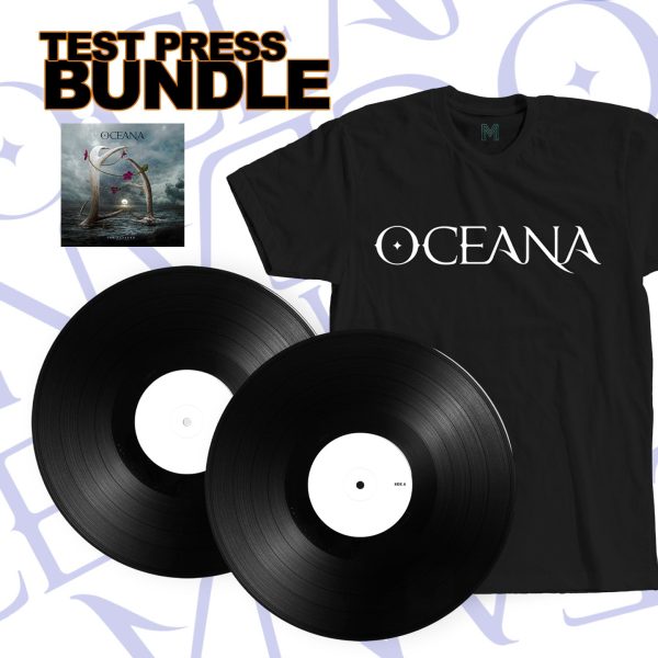 Oceana  The Pattern  - T-shirt + double lp test press vinyl BUNDLE on Sale