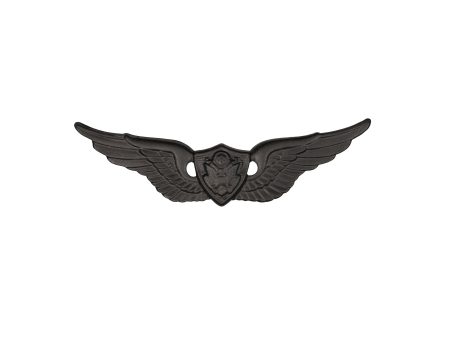 U.S. Army Aircrew Basic STA-BRITE® BLACK Metal Pin-on Badge For Sale