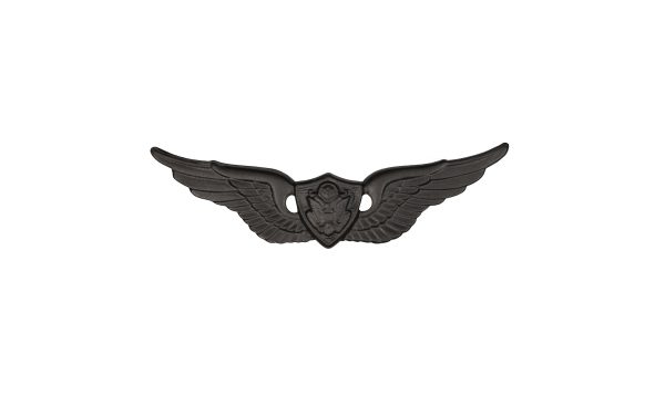 U.S. Army Aircrew Basic STA-BRITE® BLACK Metal Pin-on Badge For Sale