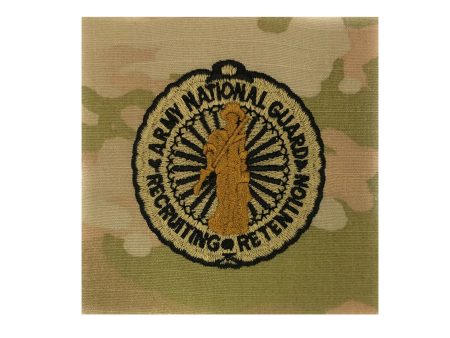 U.S. Army National Guard Recruiting Retention OCP Senior Sew-On Badge Supply