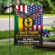 Personalized Flag for Vietnam Veteran - Sometimes I Am Still There For Discount