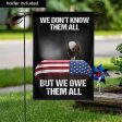 Veteran Flag - We don t know them all on Sale