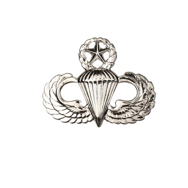 U.S. Army Parachutist (Master) Jump Wing Full Size STA-BRITE® Pin-on Badge Online now