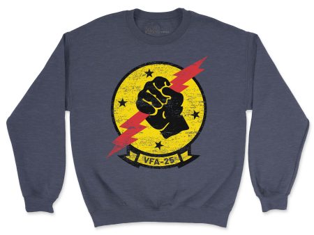 VFA-25 Fist of the Fleet Men s Sweatshirt on Sale