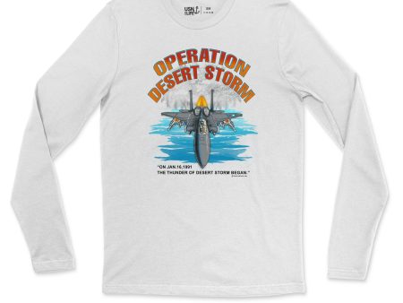 Operation Desert Storm Men s Long Sleeve on Sale