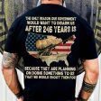 Veteran T-shirt - The Reason To Disarm Us Supply