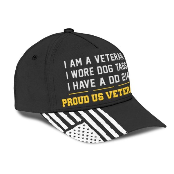 Cap for Veteran - I Have a DD 214 Fashion