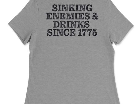 Sink Drinks All Black Women s Limited Emerald Edition T-Shirt Hot on Sale