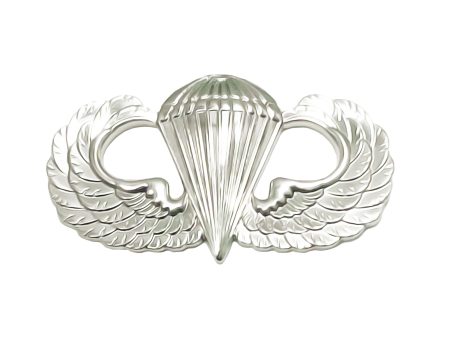 U.S. Army Parachutist Basic Jump Wing Full Size Sta-Brite® Pin-on Badge For Discount