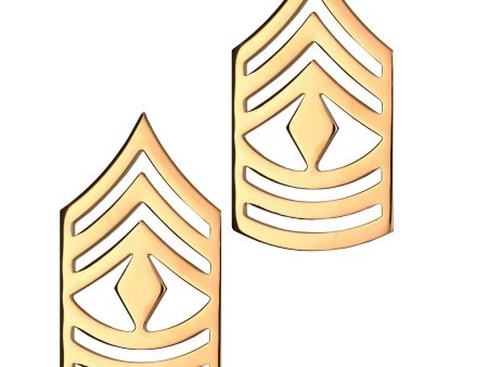 U.S. Army E8 First Sergeant STA-BRITE® Pin-on Rank For Cheap