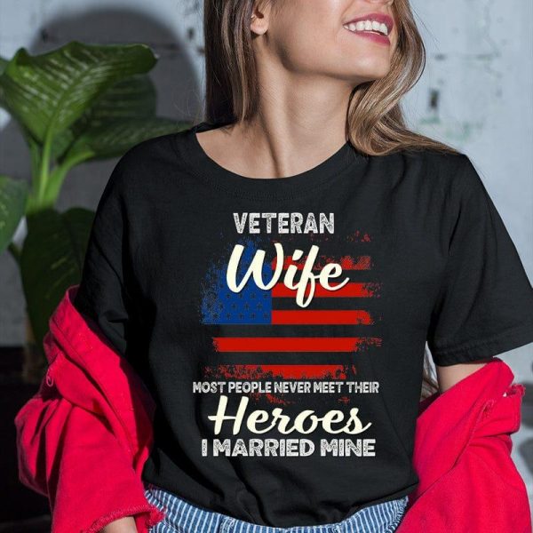 Veteran Wife T-Shirt Sale