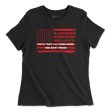 RED White and Blue Women s T-Shirt For Cheap