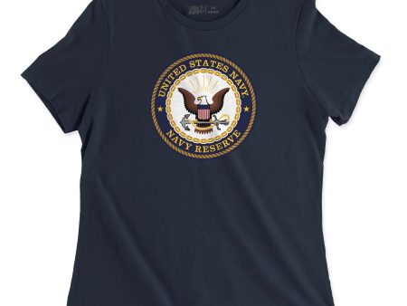 United States Navy Reserve Insignia Women s T-Shirt Hot on Sale