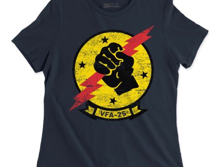 VFA-25 Fist of the Fleet Women s T-Shirt Online Sale