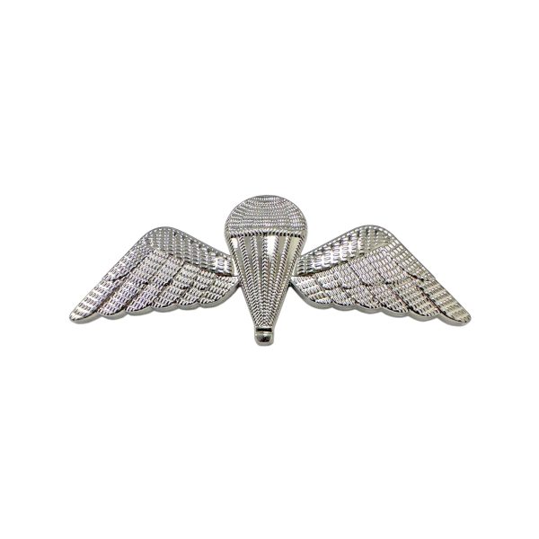 British Silver Small Parachutist Jump Wings For Discount