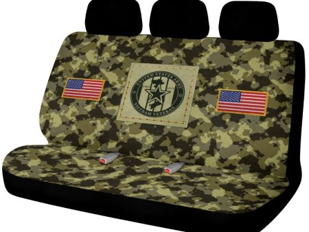 Personalized Back Car Seat - Army Vietnam Veteran For Cheap