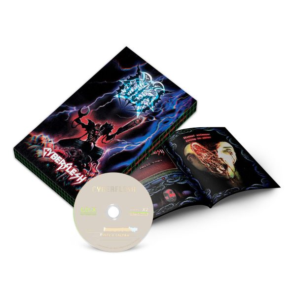 Fulci   Talpah - Cyberflesh | Ultra-exclusive long box CD + comic book Hot on Sale