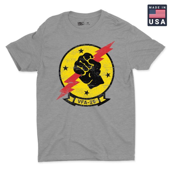 VFA-25 Fist of the Fleet Men s T-shirt For Cheap