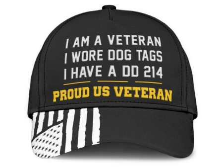 Cap for Veteran - I Have a DD 214 Fashion