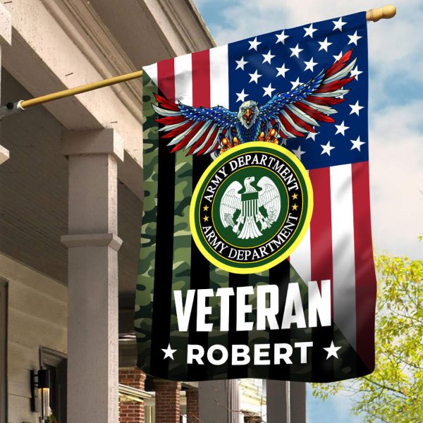 Veteran Flag - I served for freedom Army Online