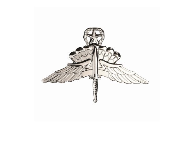 U.S. Army Halo Parachutist Master Full Size STA-BRITE® Pin-on Badge Hot on Sale