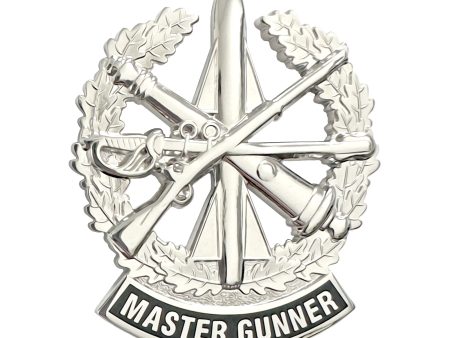 U.S. Army Identification Master Gunner Sta-Brite® Full Size Pin-on Badge Supply