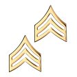 U.S. Army E5 Sergeant STA-BRITE® Pin-on Rank For Sale