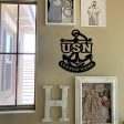 Veteran metal wall art - Anchor of Loyalty and Strength Fashion