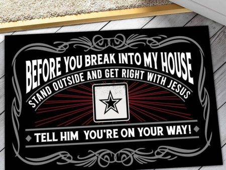 US military door mat - Stand outside Online