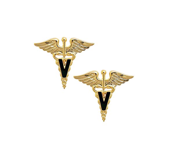 US Army Medical Veterinary Officer Branch V STA-BRITE® Pin-on Online Sale