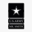 Veteran metal wall art - US army Sale