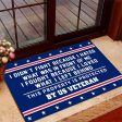 Veteran door mat with your name - I didn t fight on Sale