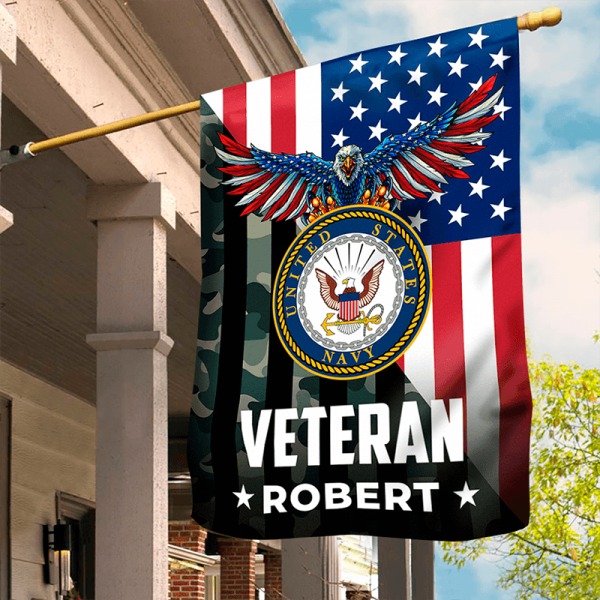 Veteran Flag - I served for freedom For Discount